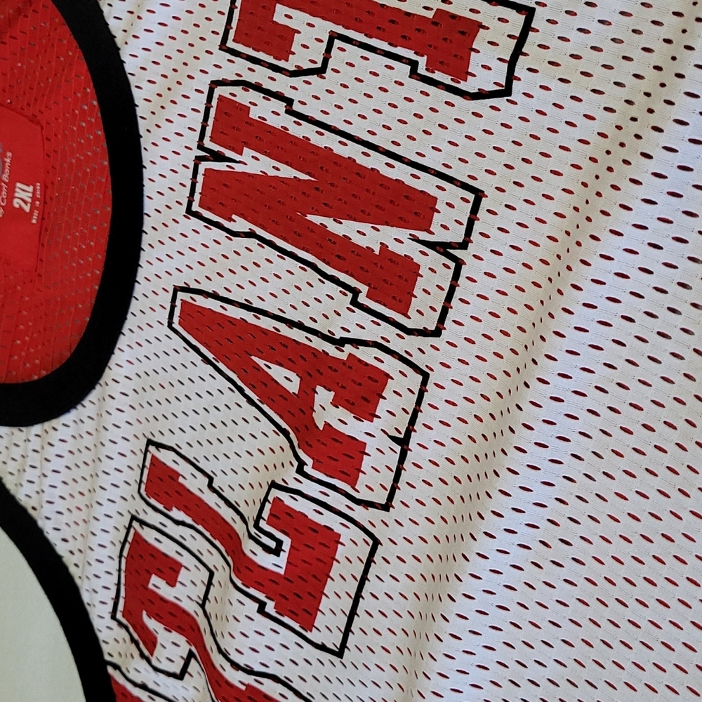 NEW Atlanta Hawks Tank Top NBA Sleeveless Sport Mesh Cool Net GIII 4Her Women XL - Picture 6 of 14
